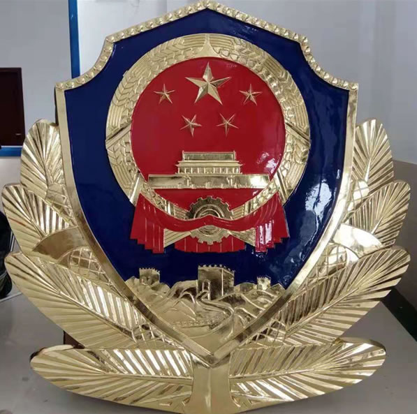 大型警徽的尺寸與比例規(guī)范-78